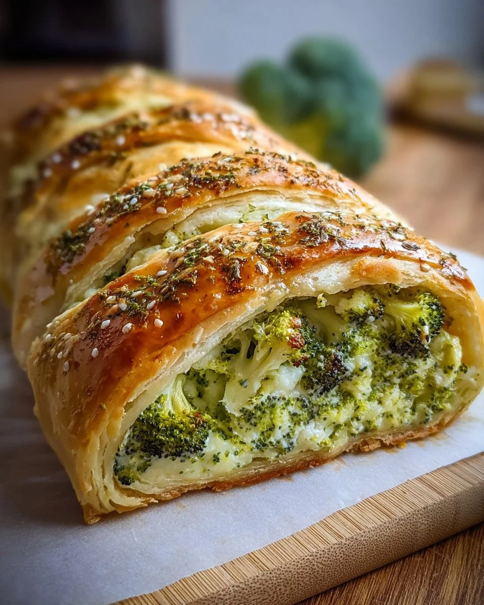 Brokkoli-Käse-Strudel