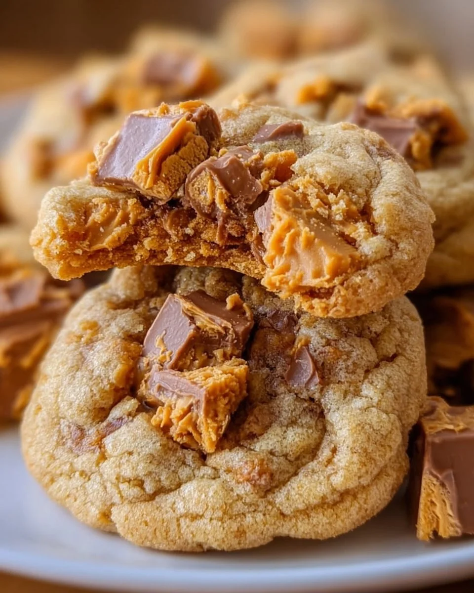 Erdnussbutter Butterfinger Kekse