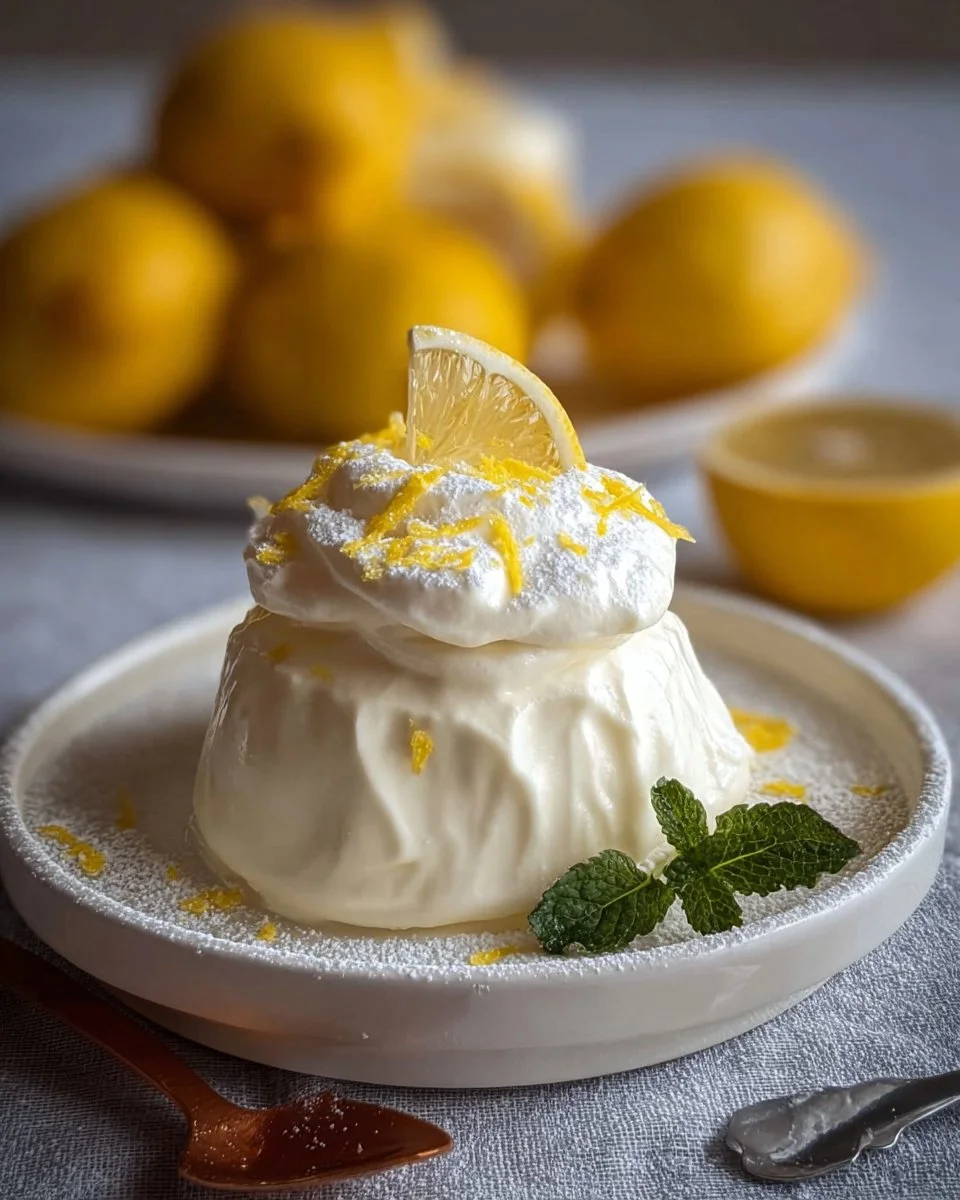 Erfrischende Zitronenmascarpone-Creme