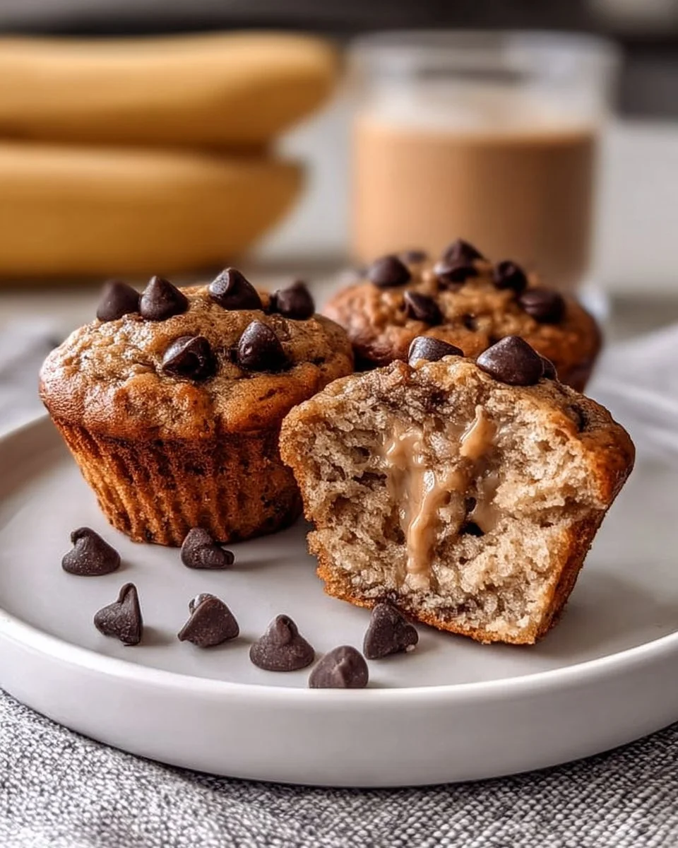 Gesunde Protein-Muffins mit Bananenbrot