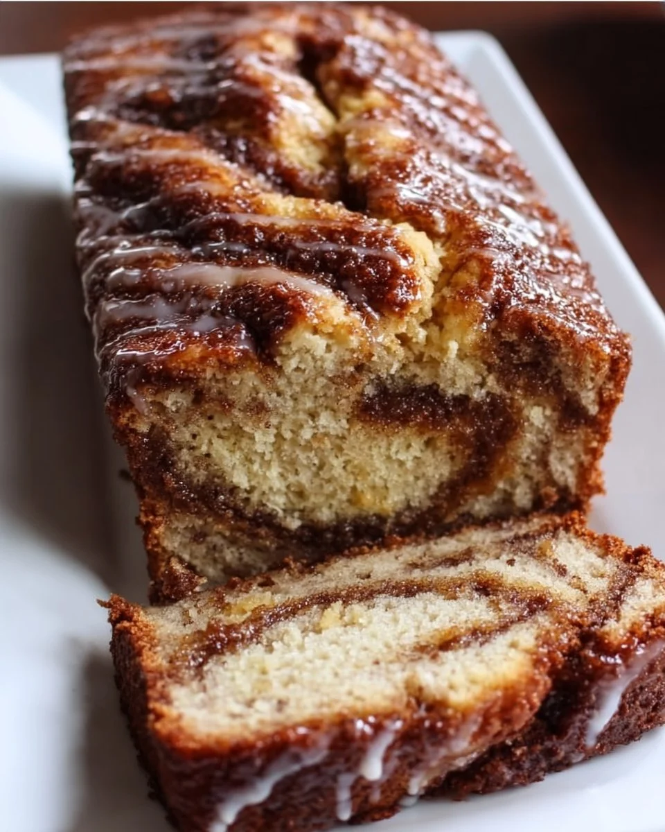 Hausgemachtes Zimt-Schnecken-Bananenbrot