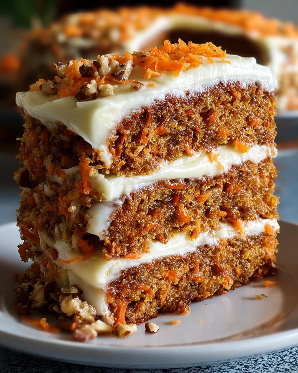 Oatmeal Carrot Cake