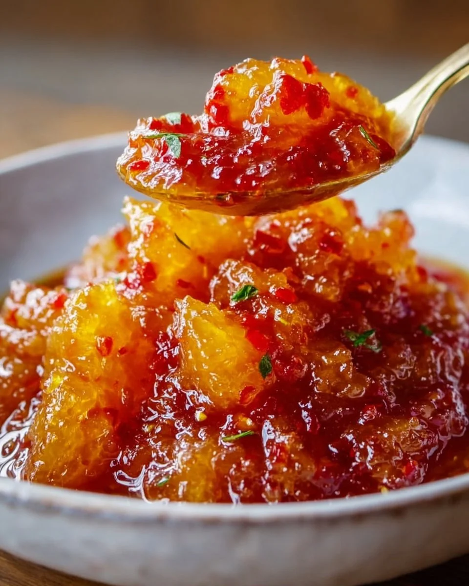 Strandnahe Süß-Chili-Kokosmarmelade: Ein tropisches Vergnügen erwartet Sie!