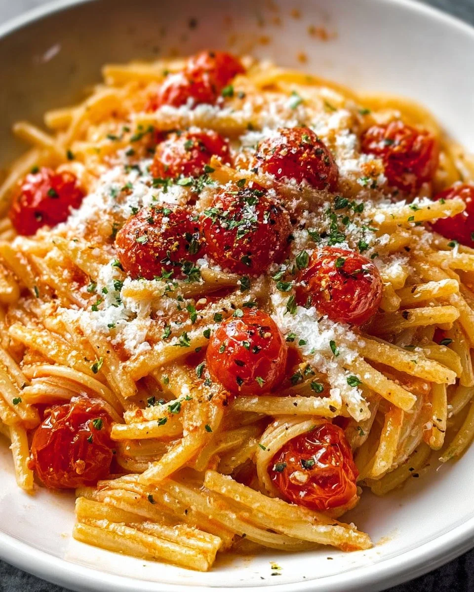 Tomaten-Knoblauch-Pasta