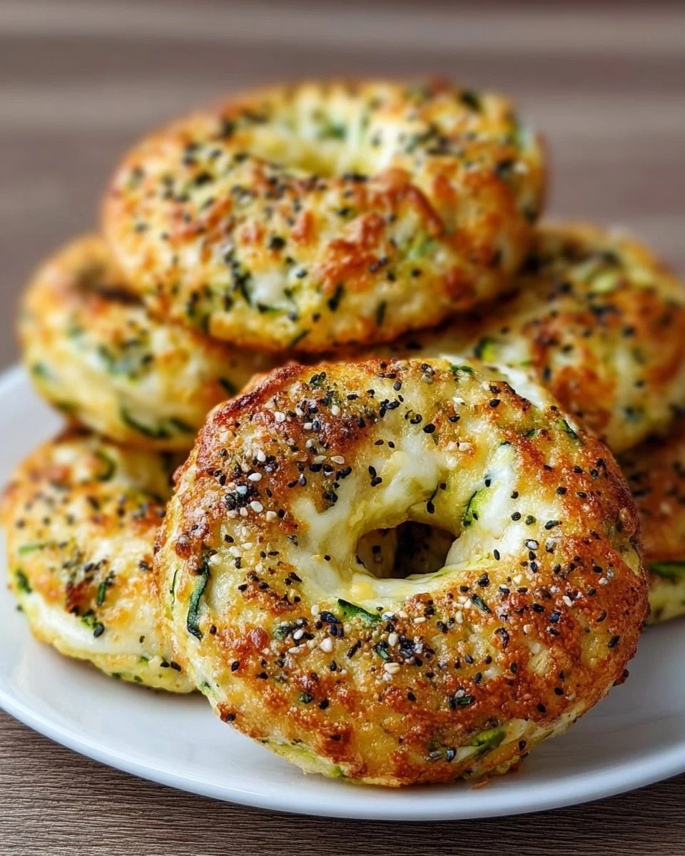 Zucchini-Bagels