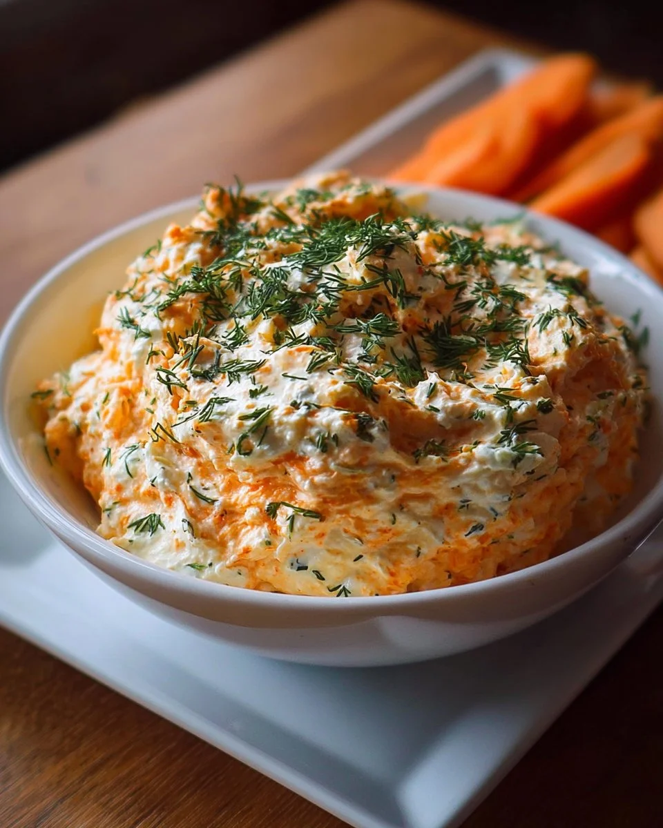Cremiger Karotten-Dill-Dip