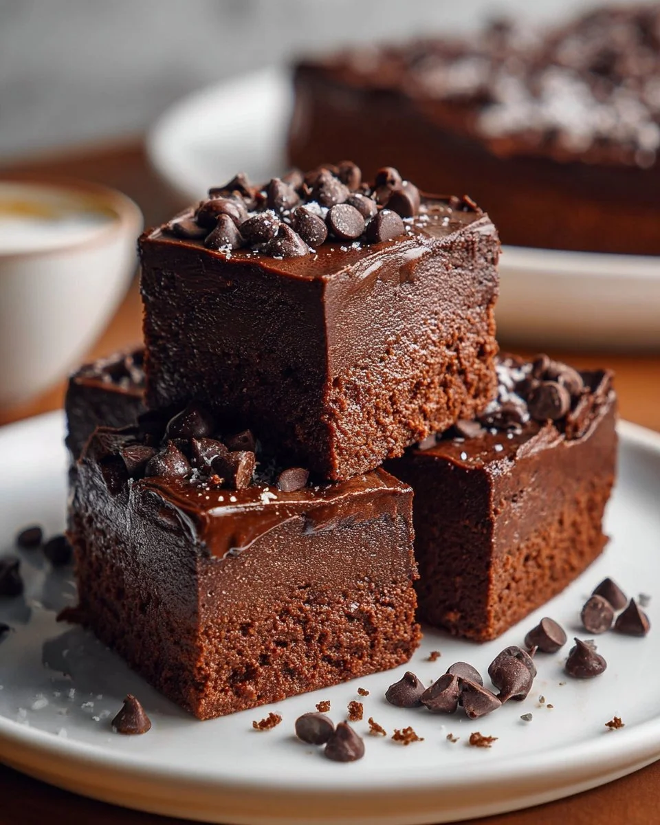 Hüttenkäse-Protein-Brownies