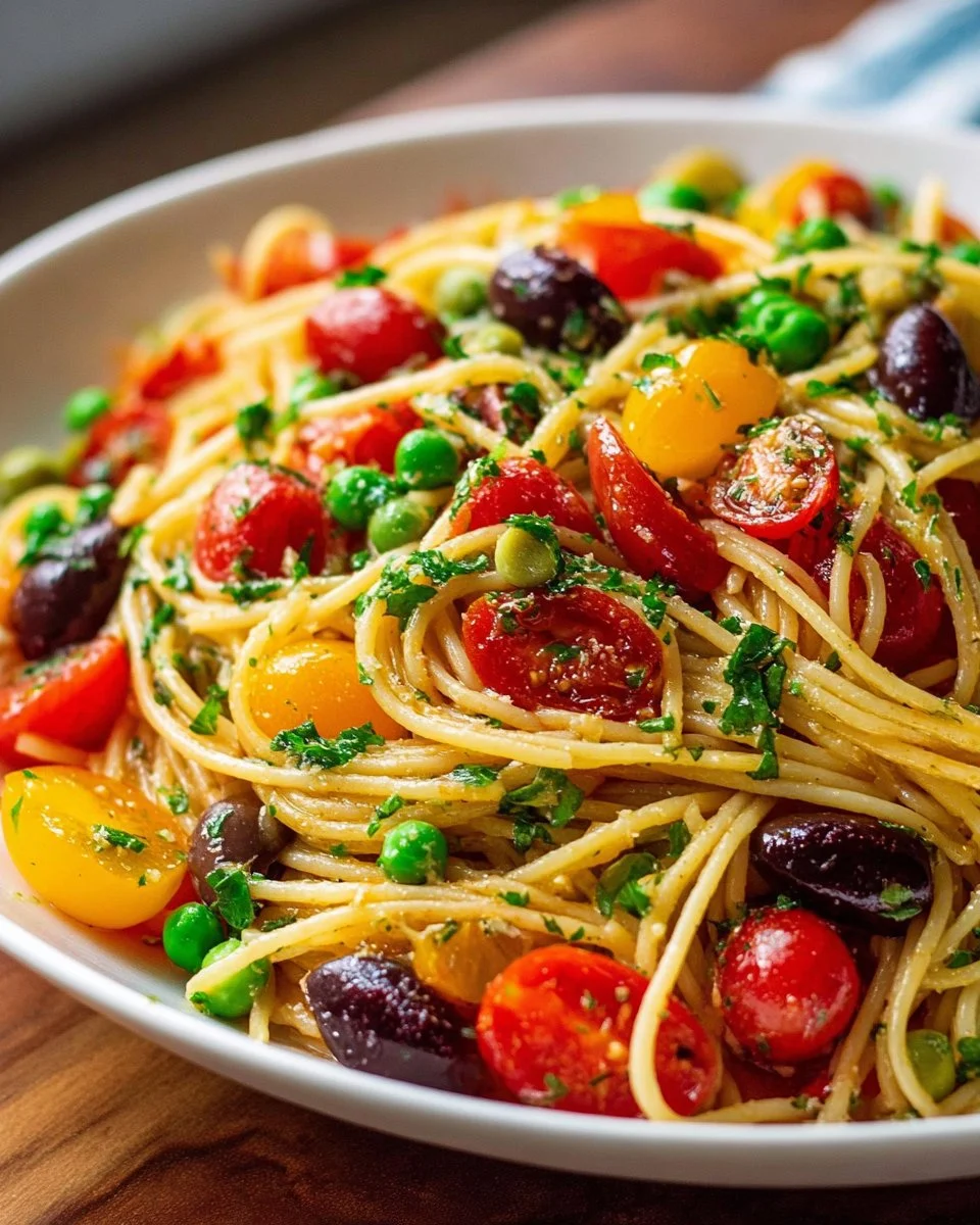 Kalifornischer Spaghetti-Salat