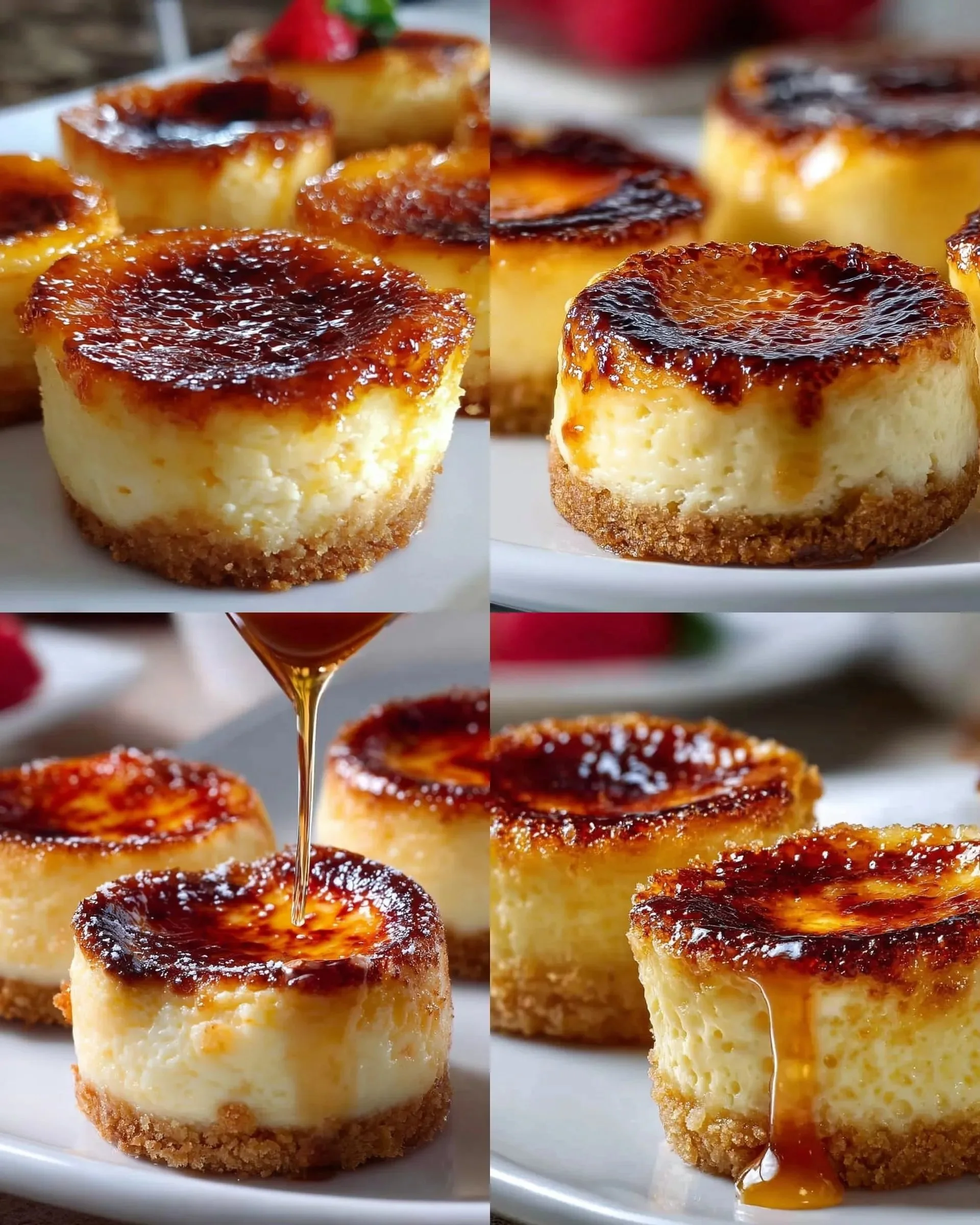 Mini Crème Brûlée Cheesecake