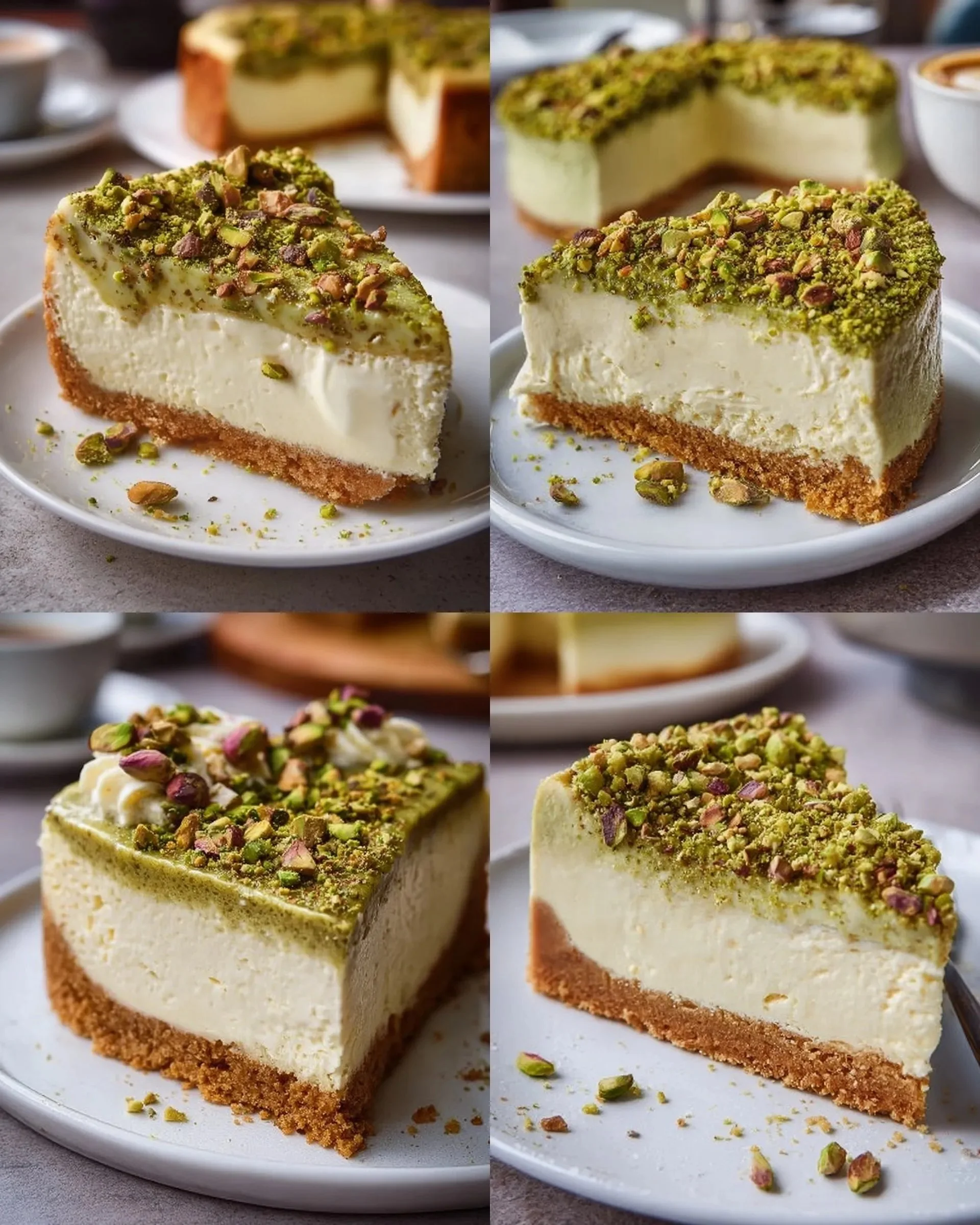 Pistazien-Cheesecake