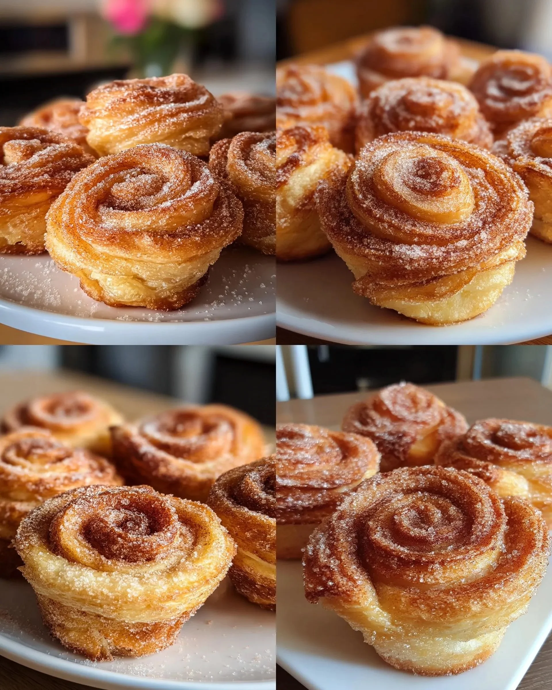 Schnelle Zimt-Zucker-Cruffins