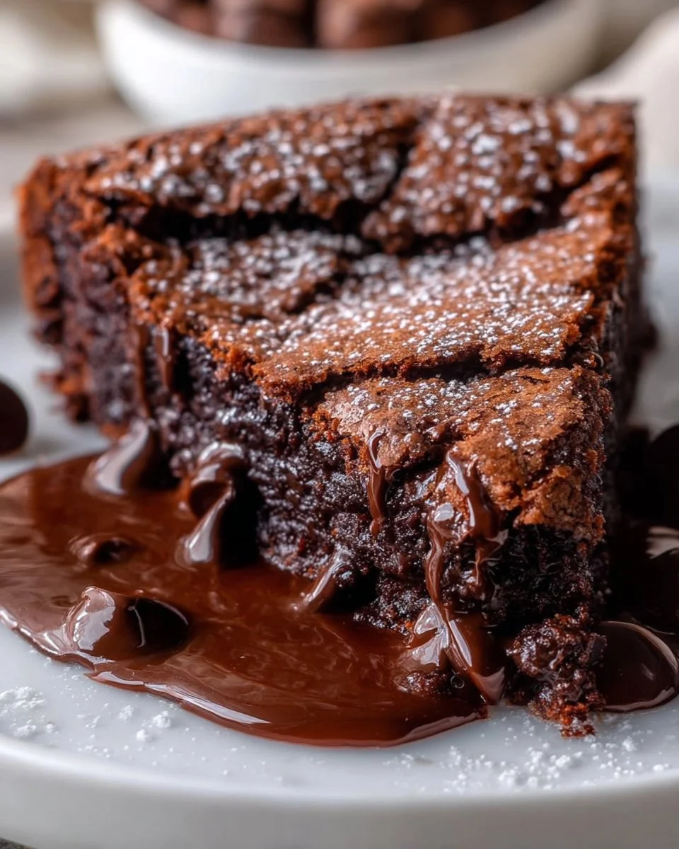 Schokoladige Brownie-Torte