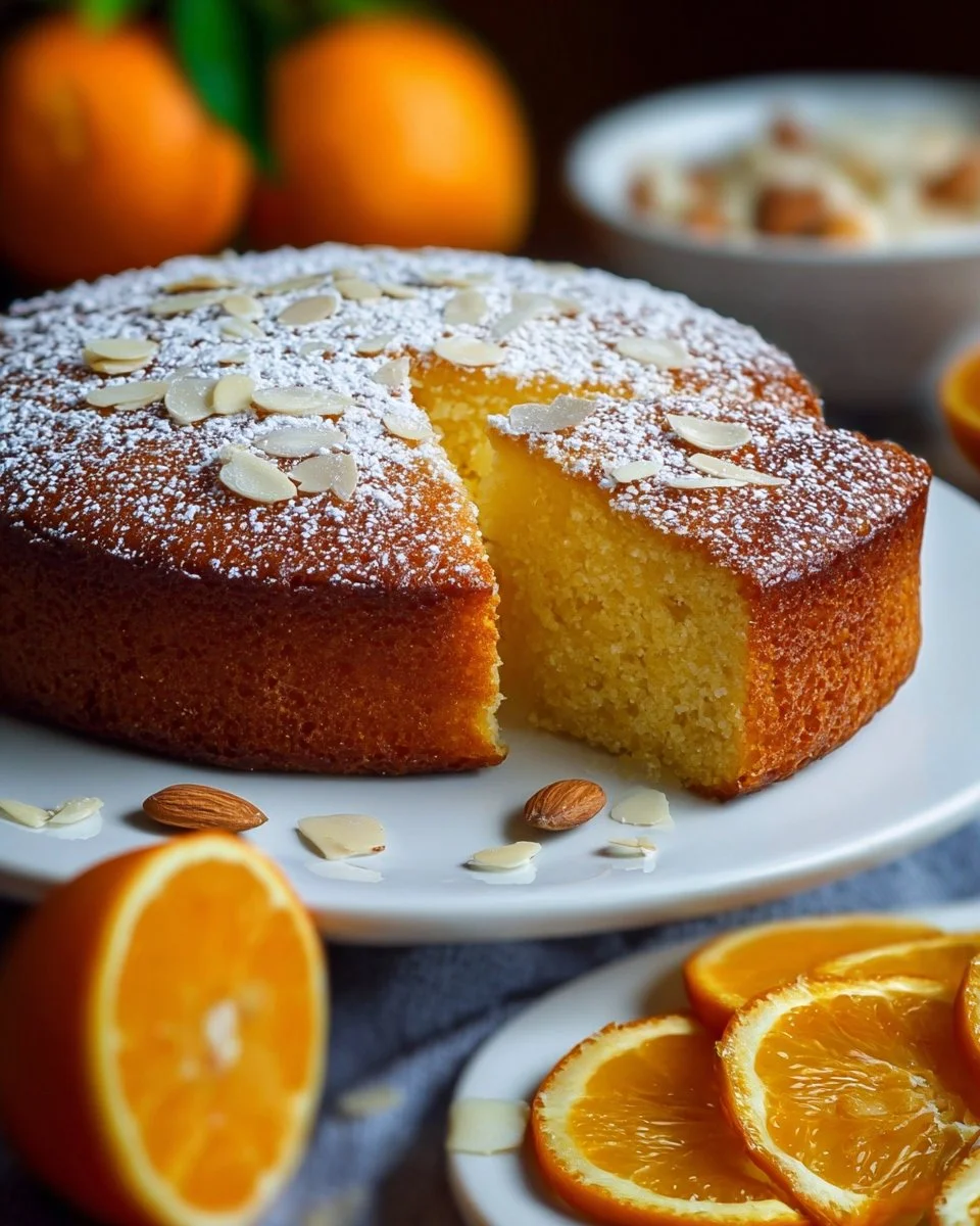 Spanischer Orangenkuchen ohne Mehl