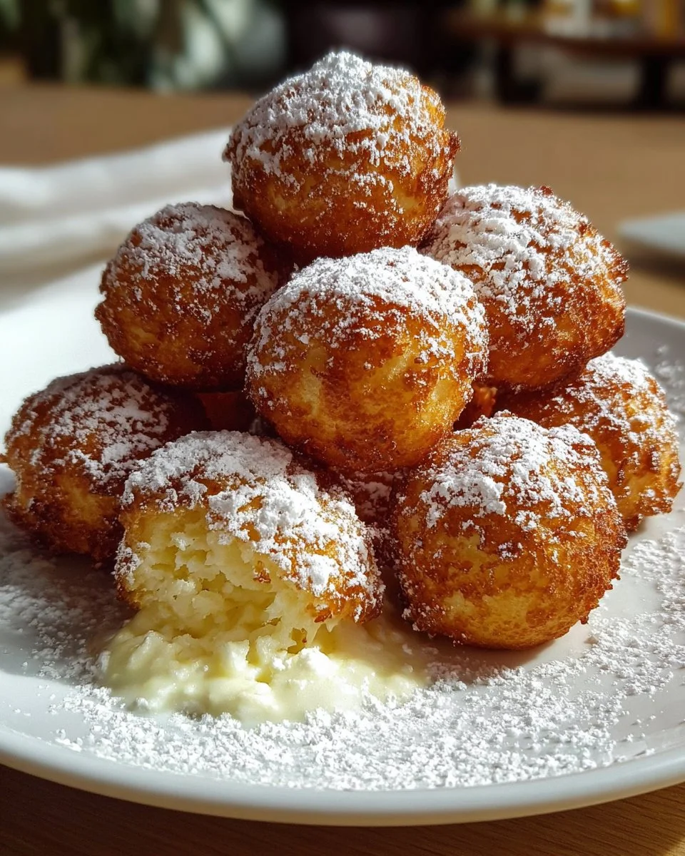 Zarte Quarkbällchen aus dem Airfryer